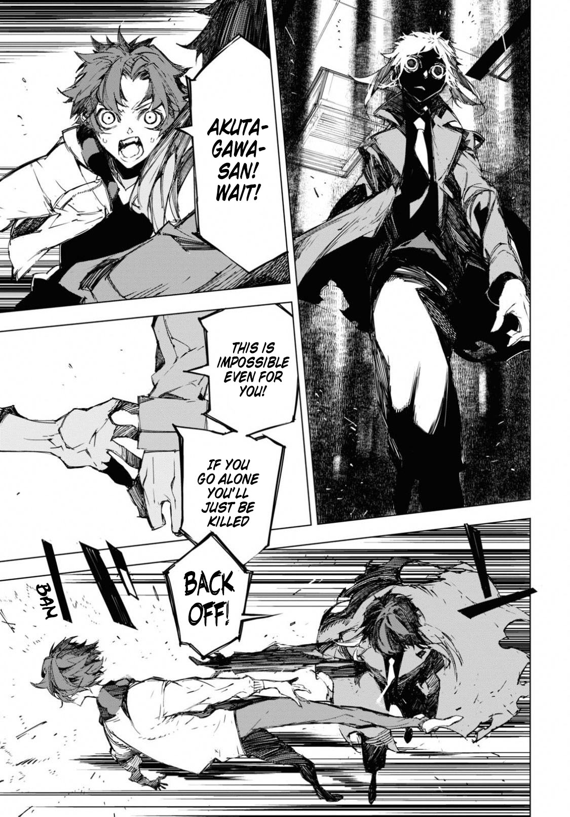 Bungou Stray Dogs Beast Chapter 9.1 page 19 - Chapter 9.1