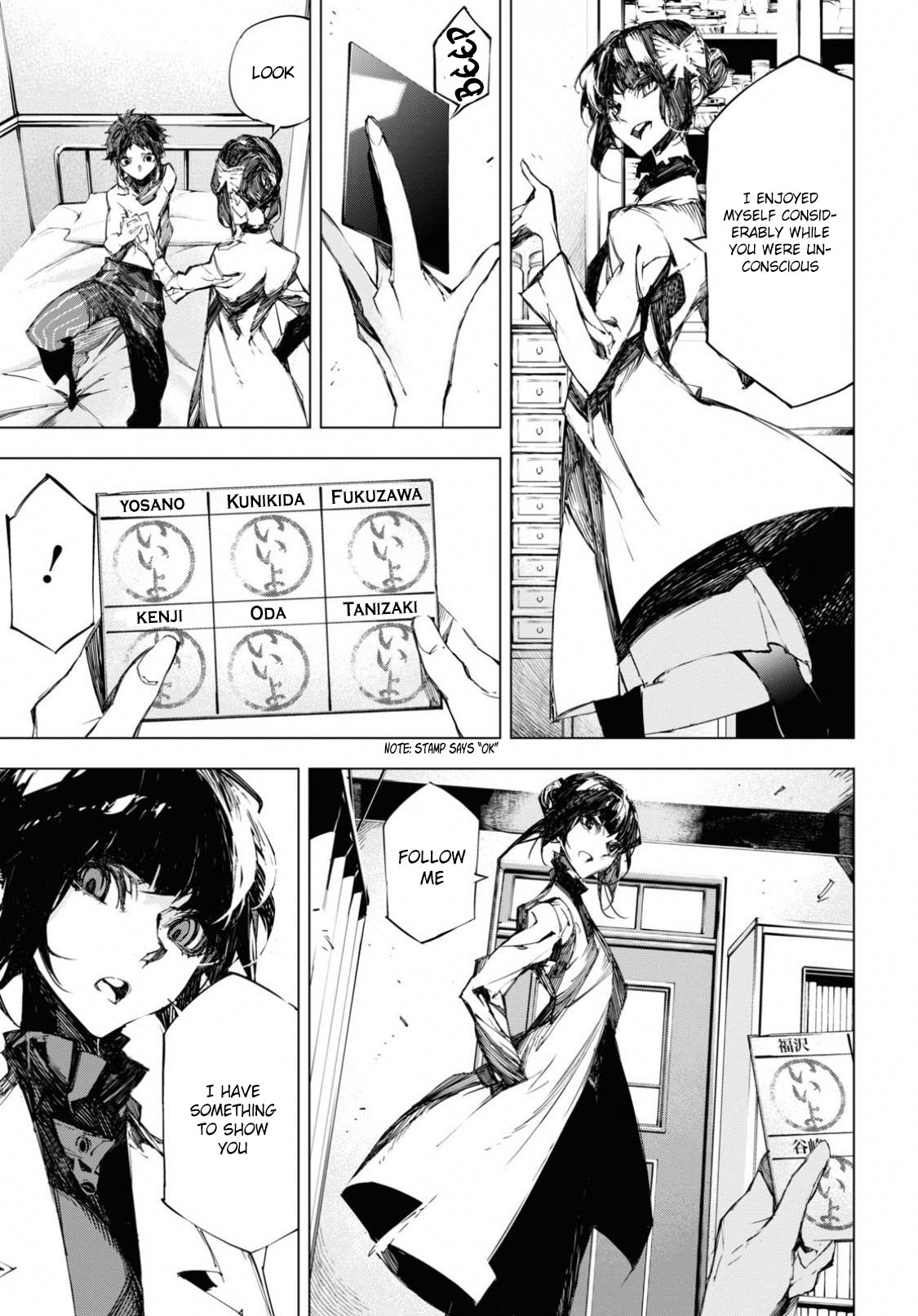 Bungou Stray Dogs Beast Chapter 9.1 page 7 - Chapter 9.1