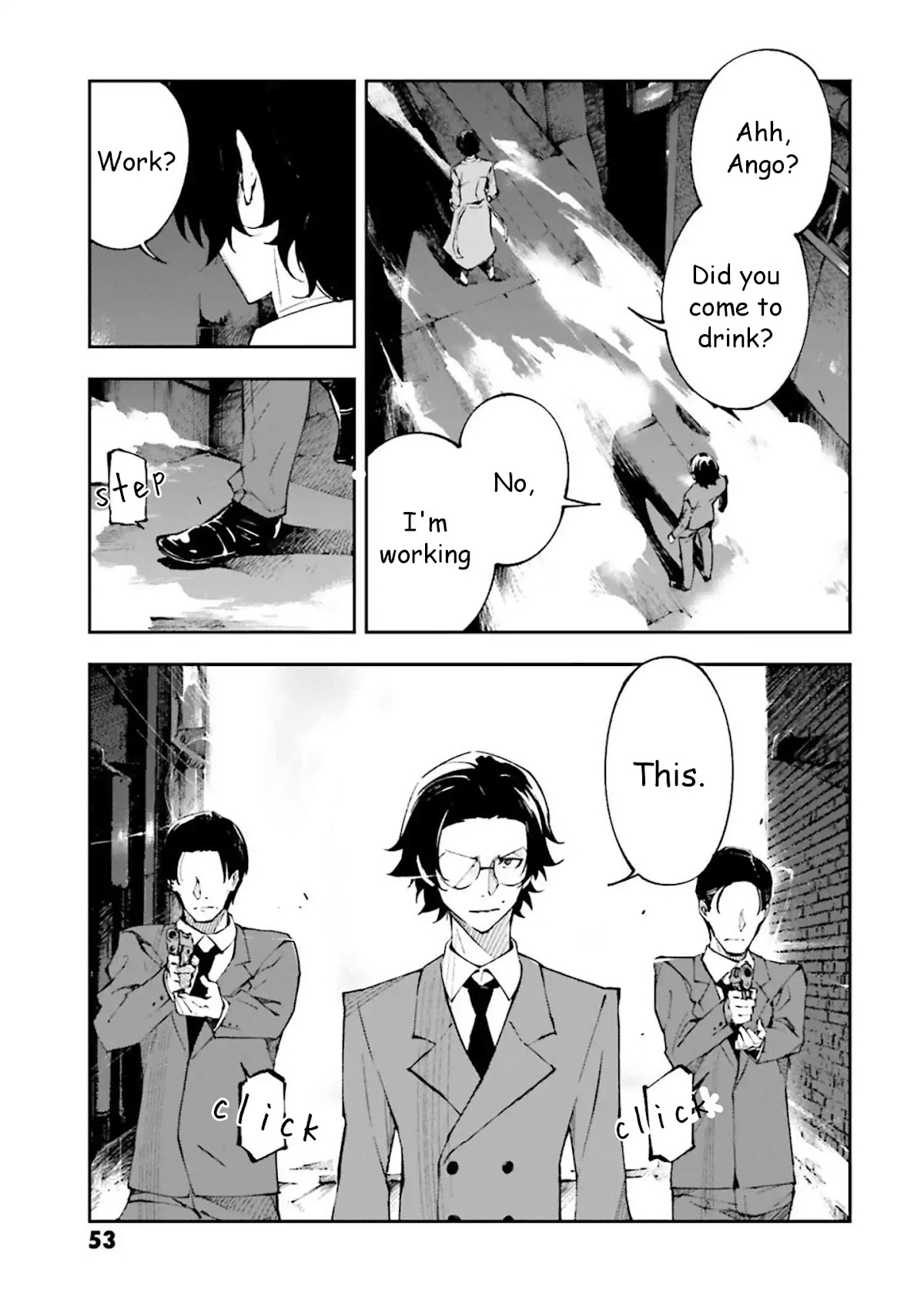 Bungou Stray Dogs: Dead Apple Chapter 1.5 page 21 - Chapter 1.5
