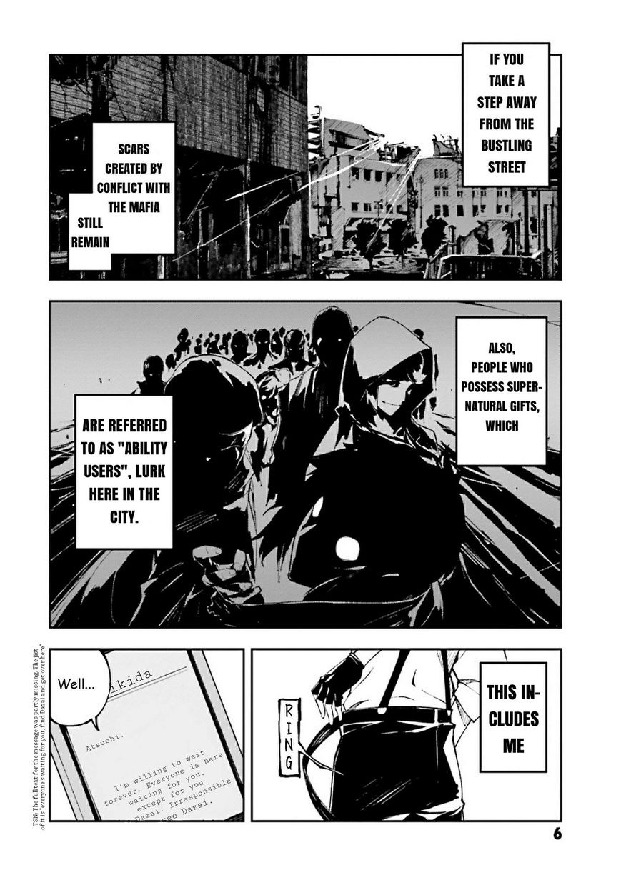 Bungou Stray Dogs: Dead Apple Chapter 1 page 4 - Chapter 1