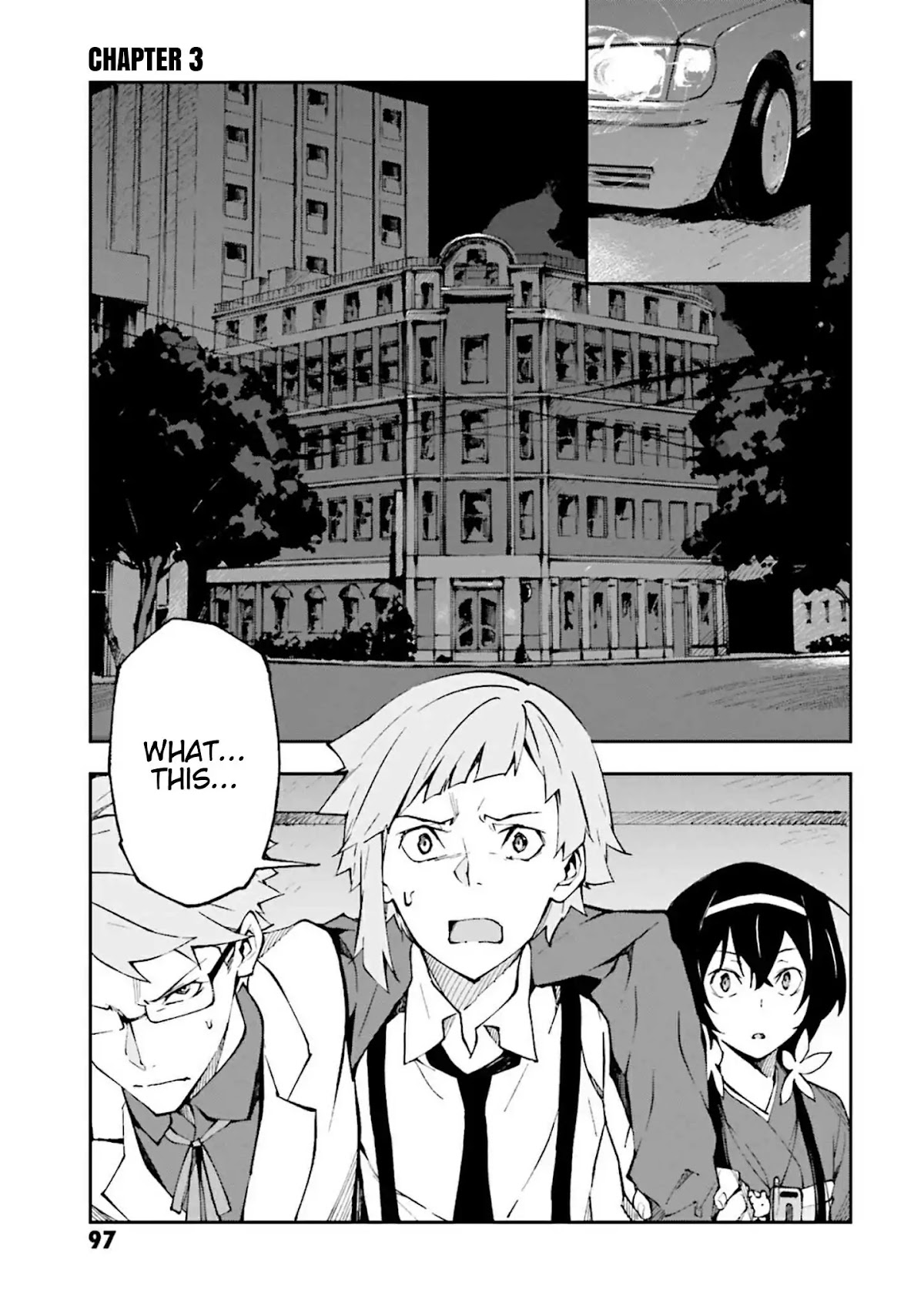 Bungou Stray Dogs: Dead Apple Chapter 3 page 1 - Chapter 3