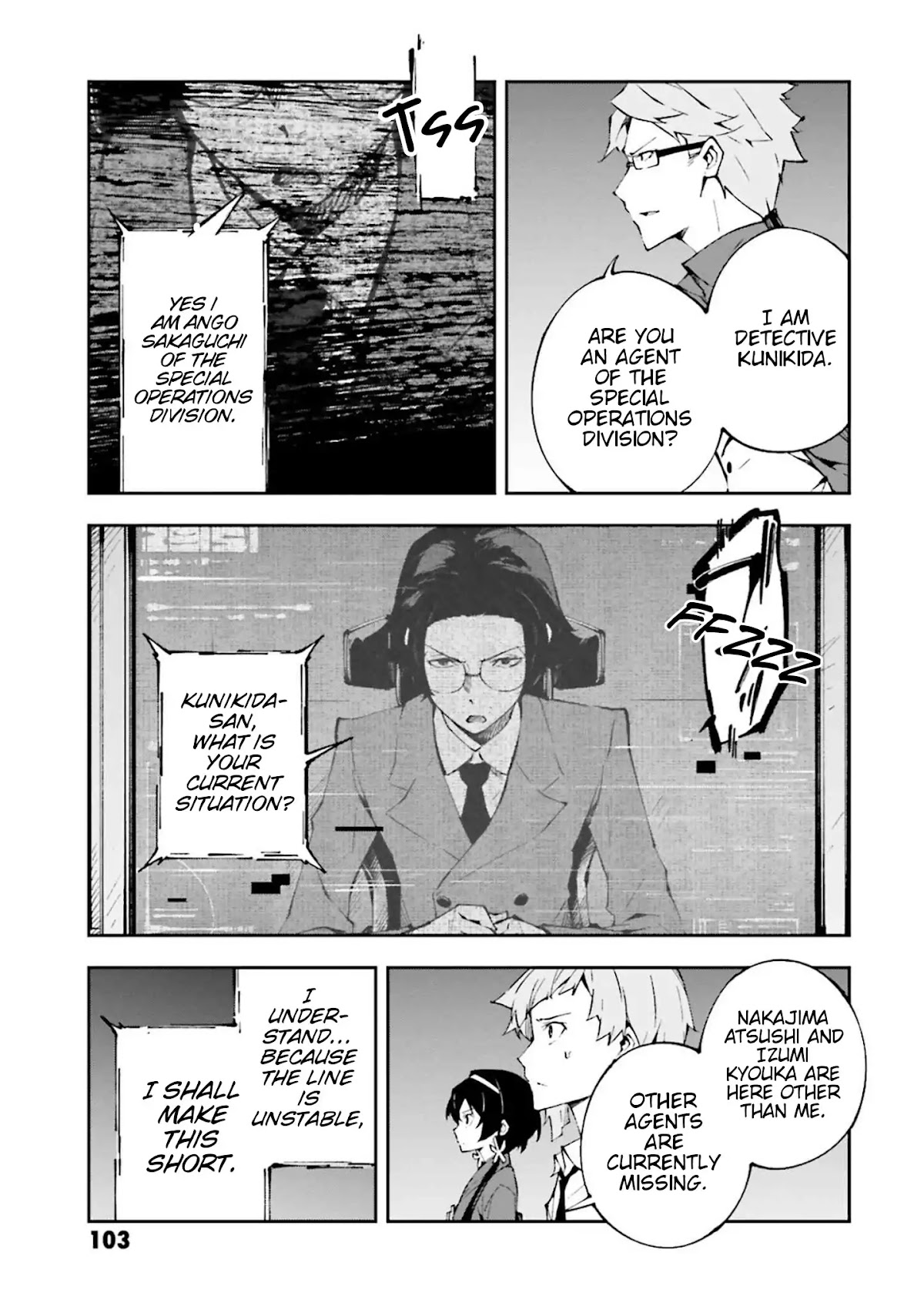 Bungou Stray Dogs: Dead Apple Chapter 3 page 7 - Chapter 3