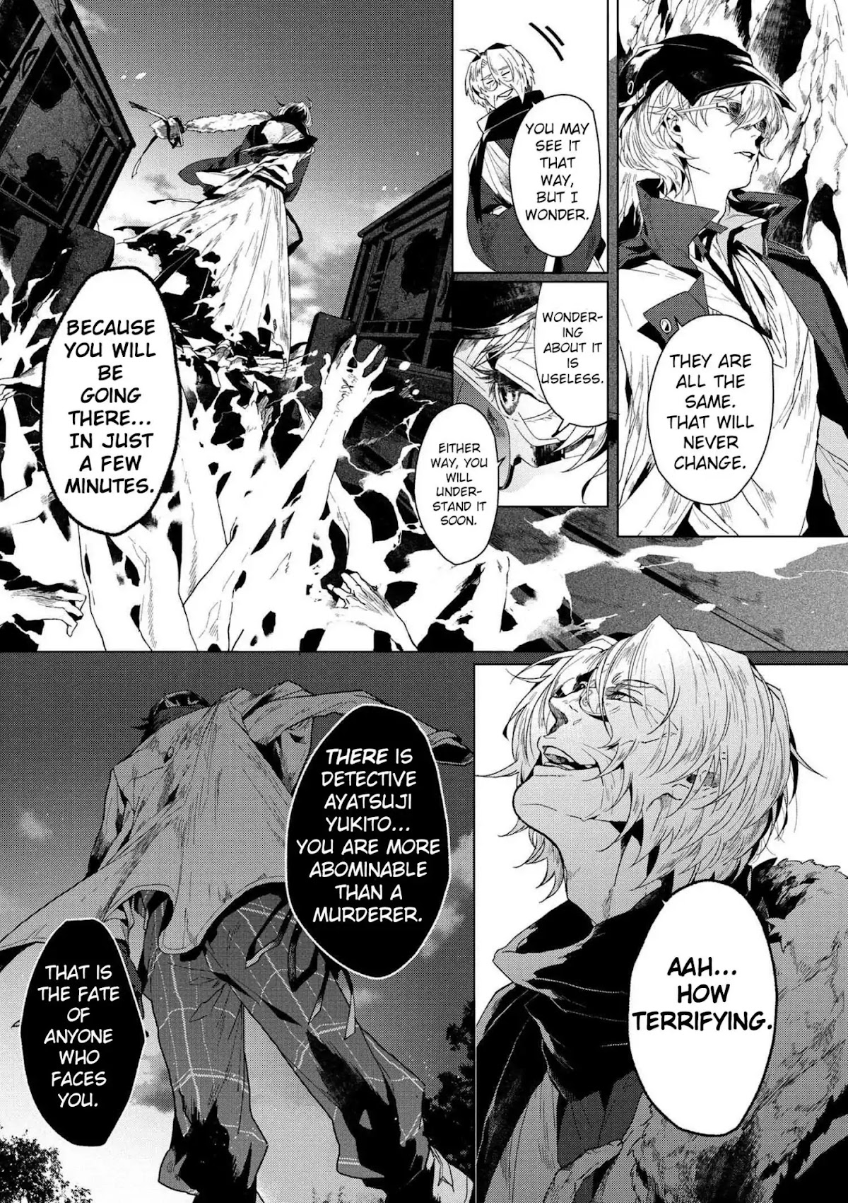 Bungou Stray Dogs Gaiden: Ayatsuji Yukito VS. Kyougoku Natsuhiko Chapter 0 page 10 - Chapter Prologue