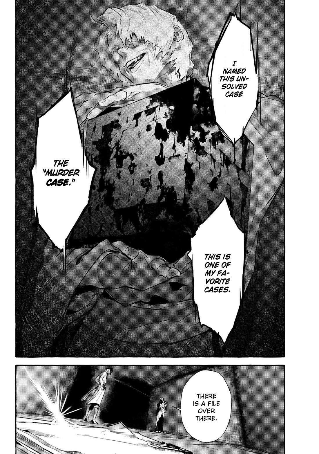 Bungou Stray Dogs Gaiden: Ayatsuji Yukito VS. Kyougoku Natsuhiko Chapter 13 page 4 - Chapter 13: Act 5: Inside the Passenger Train / Morning / Cloudy ⑤