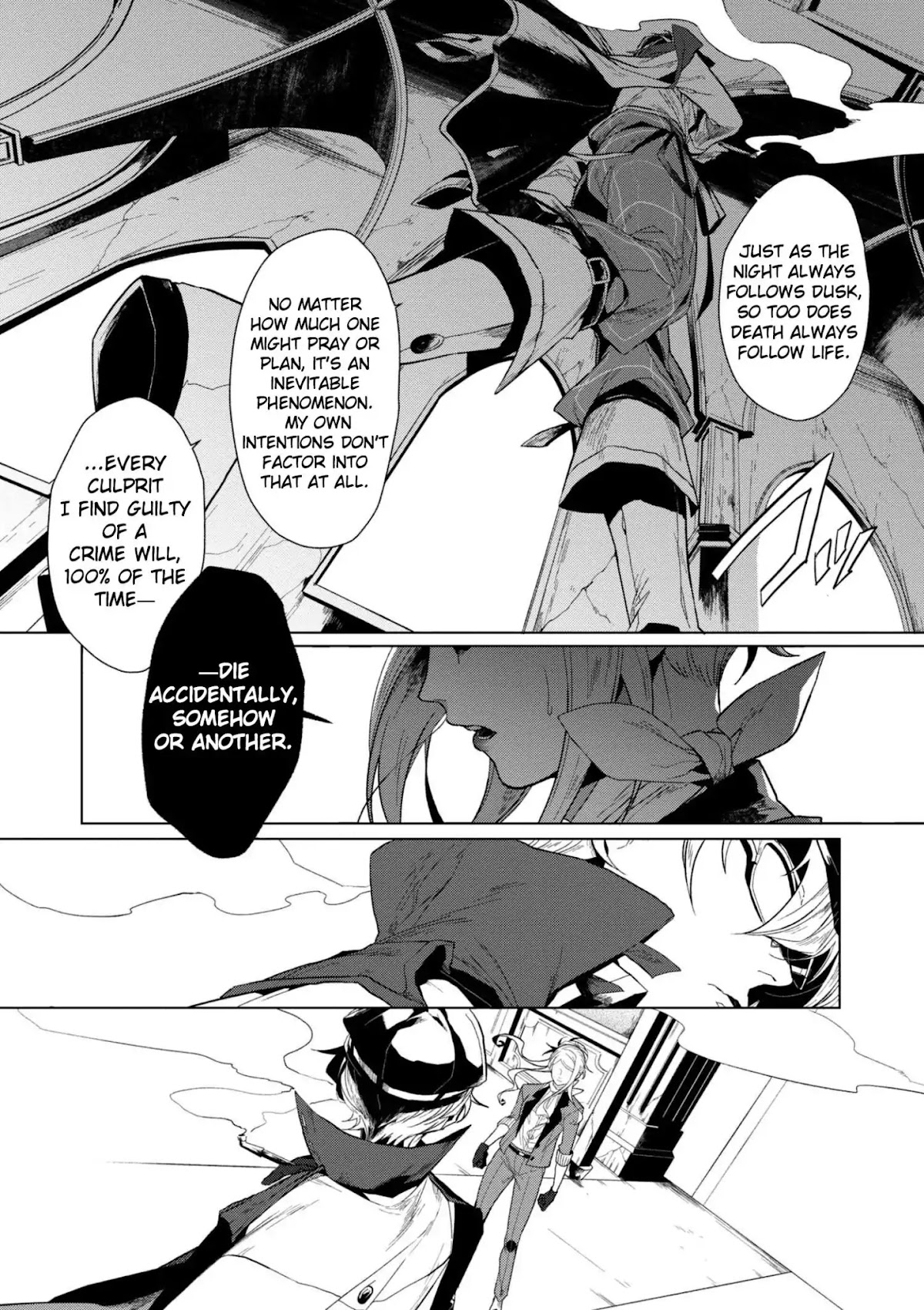 Bungou Stray Dogs Gaiden: Ayatsuji Yukito VS. Kyougoku Natsuhiko Chapter 2 page 10 - Chapter 2