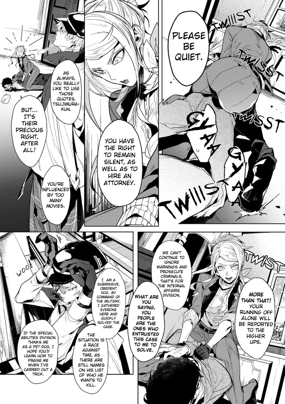 Bungou Stray Dogs Gaiden: Ayatsuji Yukito VS. Kyougoku Natsuhiko Chapter 2 page 4 - Chapter 2