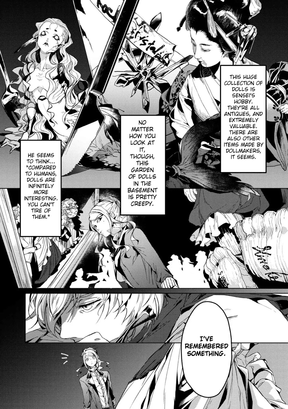 Bungou Stray Dogs Gaiden: Ayatsuji Yukito VS. Kyougoku Natsuhiko Chapter 5 page 11 - Chapter 5