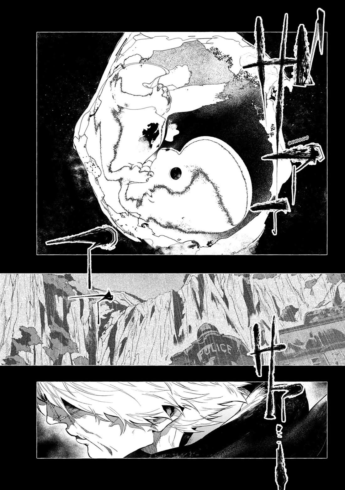 Bungou Stray Dogs Gaiden: Ayatsuji Yukito VS. Kyougoku Natsuhiko Chapter 9.1 page 3 - Chapter 9.1: Interlude: The Lower Realms / Darkness / Witching Hour