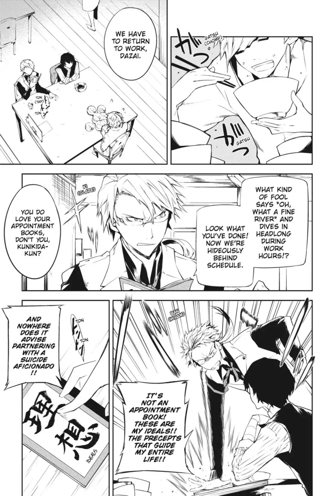 Bungou Stray Dogs Chapter 1 page 15 - Chapter 1: Looking the Gift Tiger in the Mouth