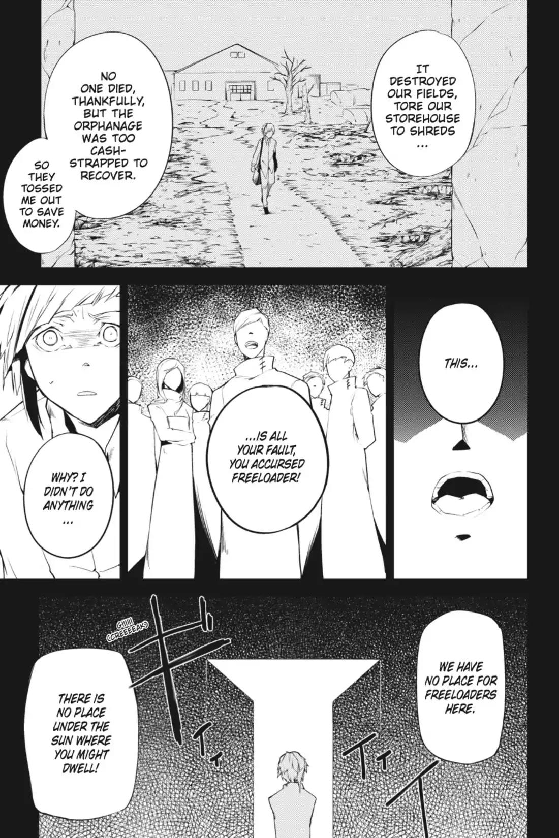 Bungou Stray Dogs Chapter 1 page 25 - Chapter 1: Looking the Gift Tiger in the Mouth