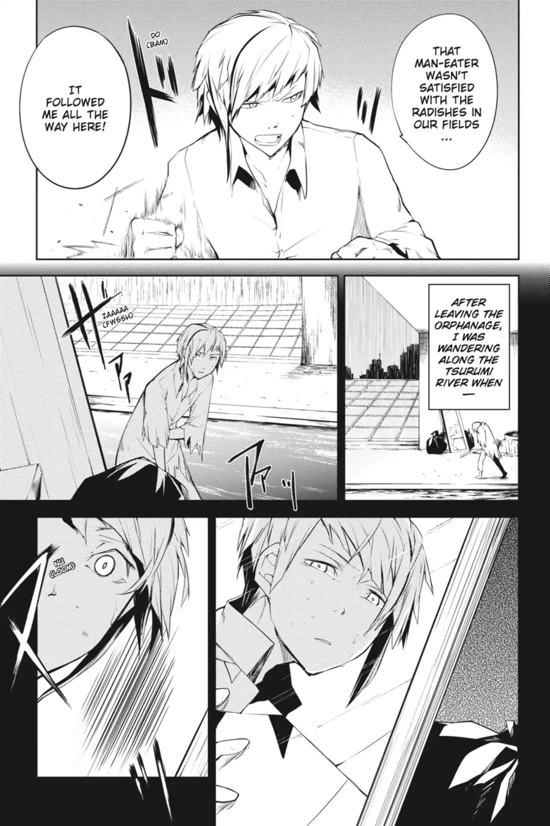 Bungou Stray Dogs Chapter 1 page 27 - Chapter 1: Looking the Gift Tiger in the Mouth