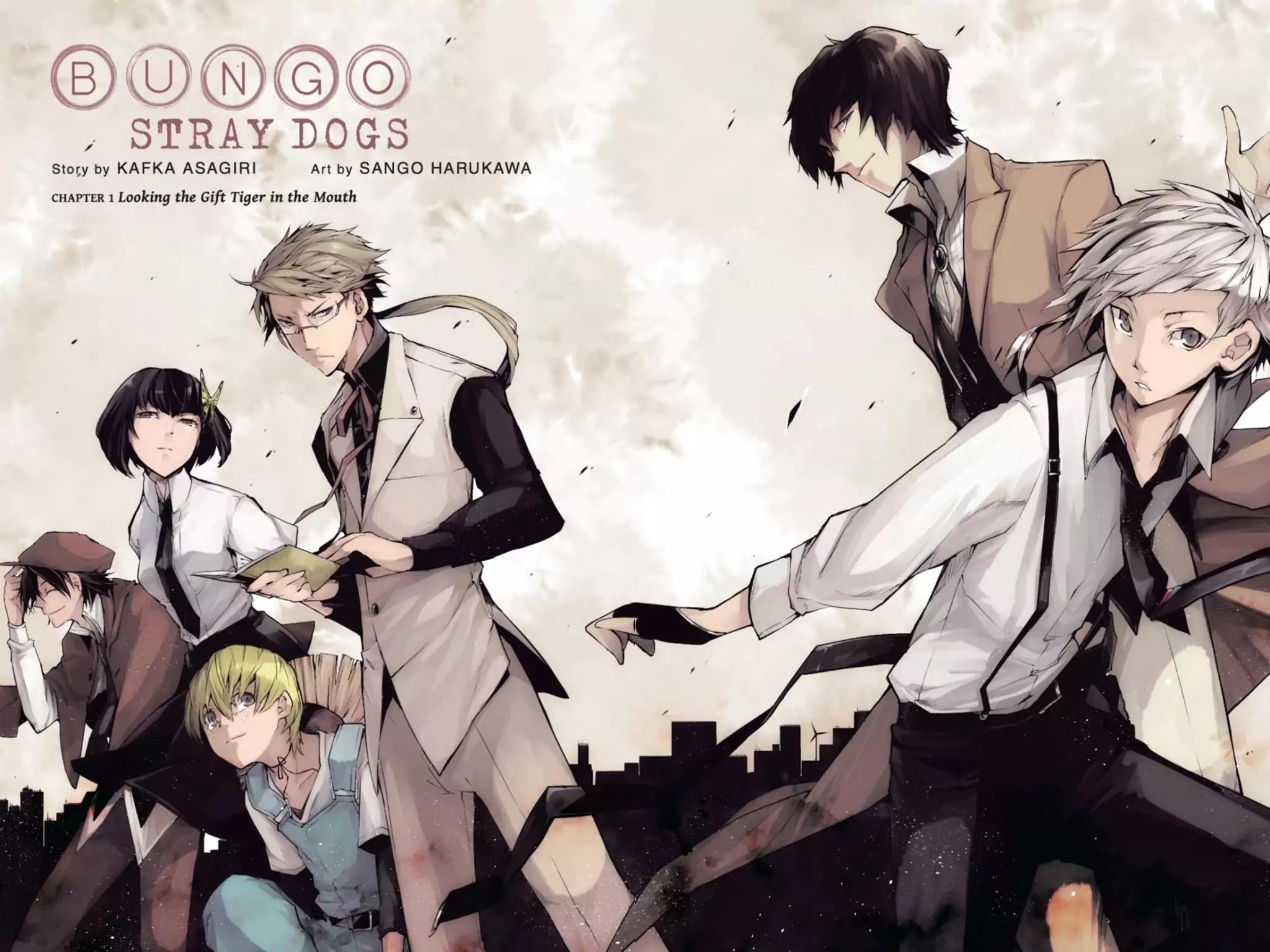 Bungou Stray Dogs Chapter 1 page 3 - Chapter 1: Looking the Gift Tiger in the Mouth