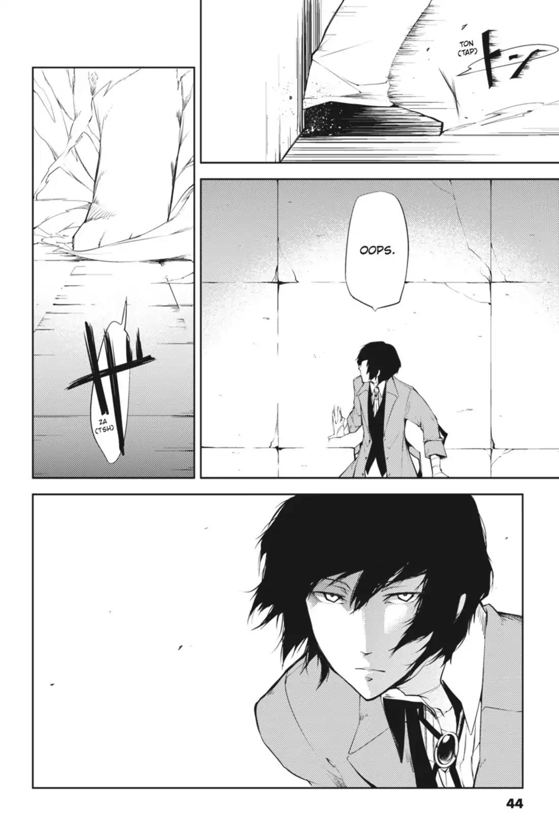 Bungou Stray Dogs Chapter 1 page 44 - Chapter 1: Looking the Gift Tiger in the Mouth