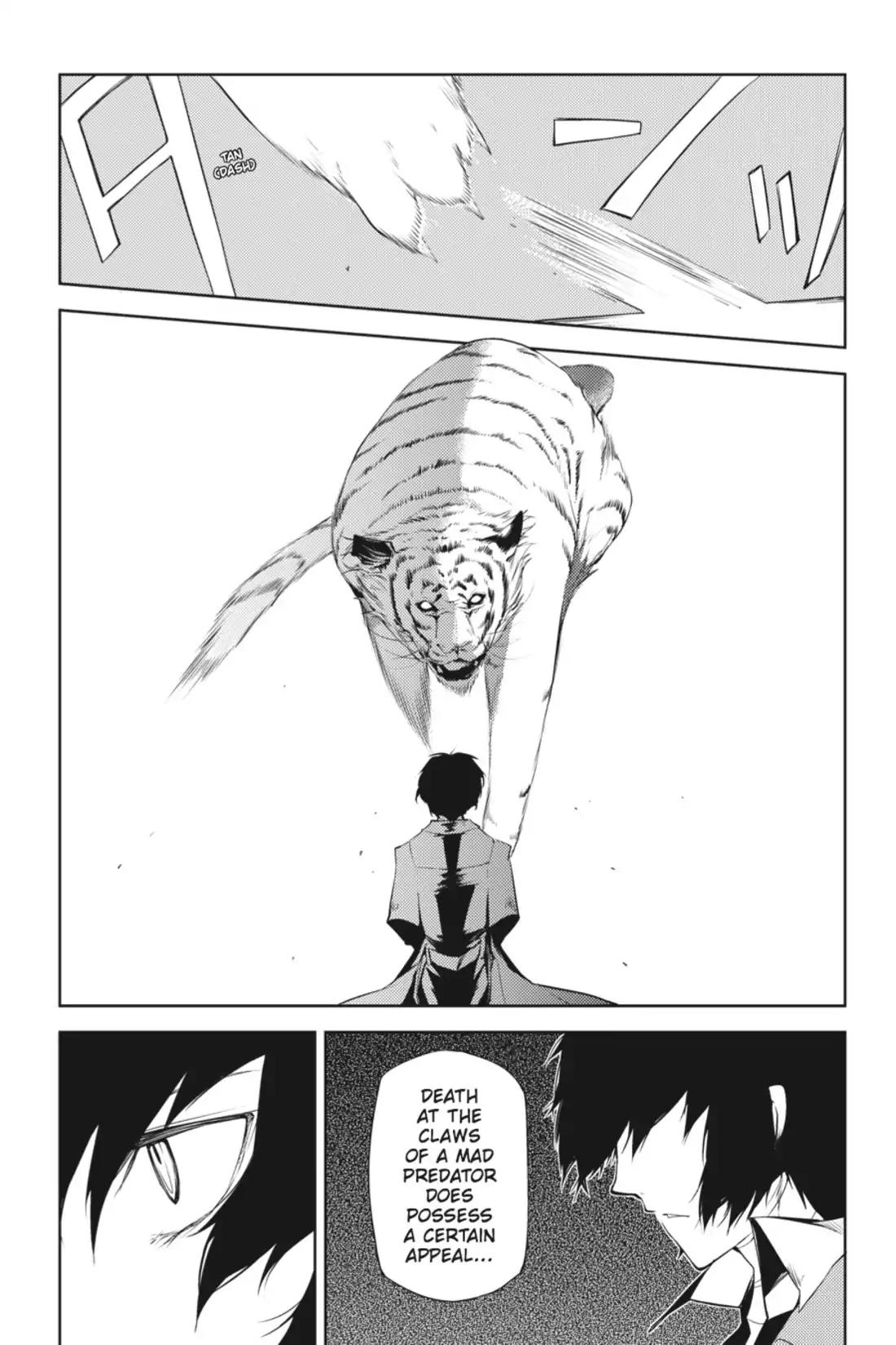 Bungou Stray Dogs Chapter 1 page 45 - Chapter 1: Looking the Gift Tiger in the Mouth