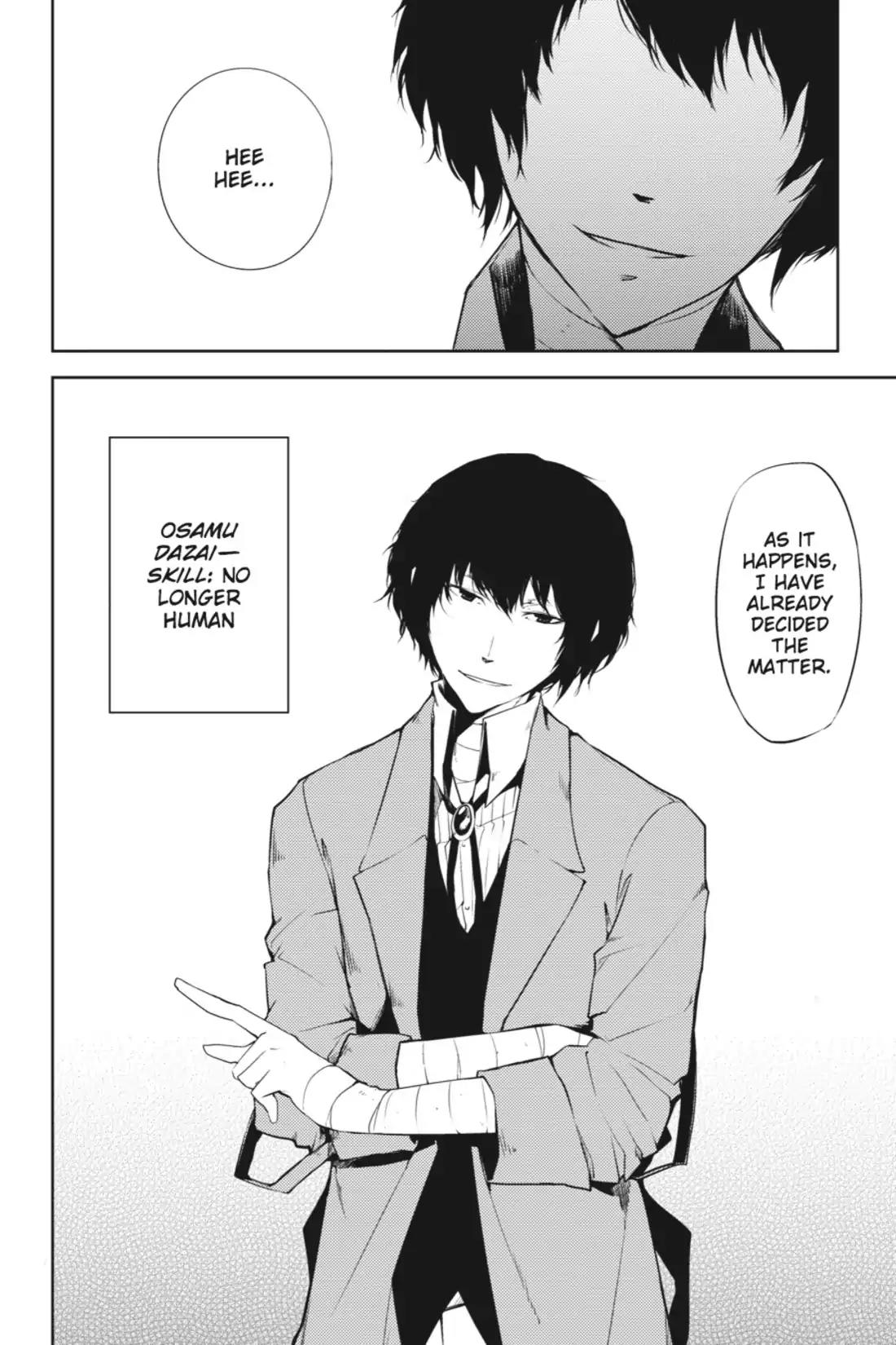Bungou Stray Dogs Chapter 1 page 53 - Chapter 1: Looking the Gift Tiger in the Mouth