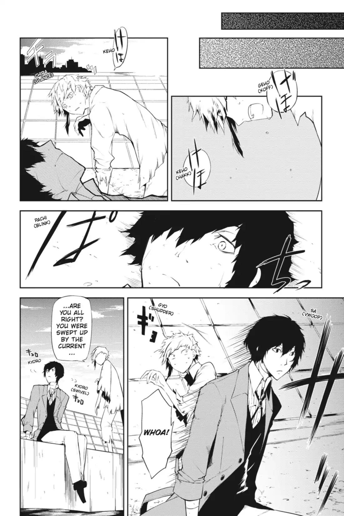 Bungou Stray Dogs Chapter 1 page 8 - Chapter 1: Looking the Gift Tiger in the Mouth