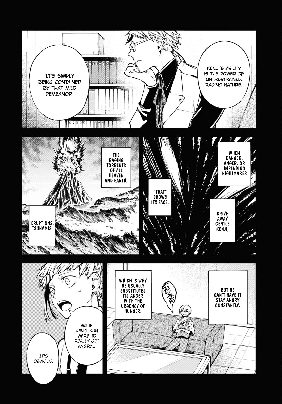 Bungou Stray Dogs Chapter 100.5 page 13 - Chapter 100.5: In the Pier of the Sky, Part 9 (Second Half)