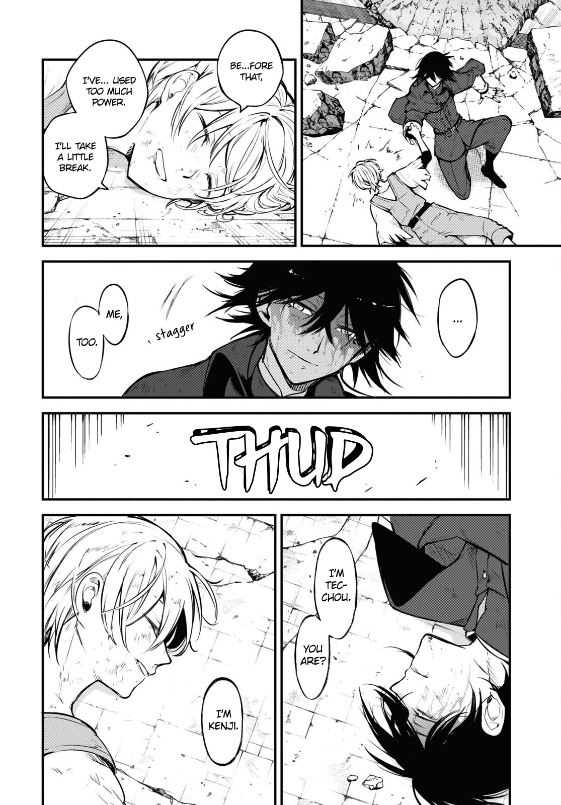 Bungou Stray Dogs Chapter 100.5 page 19 - Chapter 100.5: In the Pier of the Sky, Part 9 (Second Half)