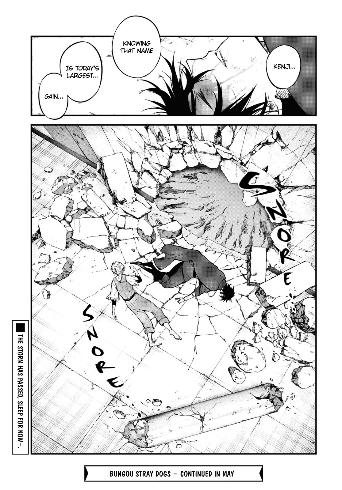 Bungou Stray Dogs Chapter 100.5 page 20 - Chapter 100.5: In the Pier of the Sky, Part 9 (Second Half)