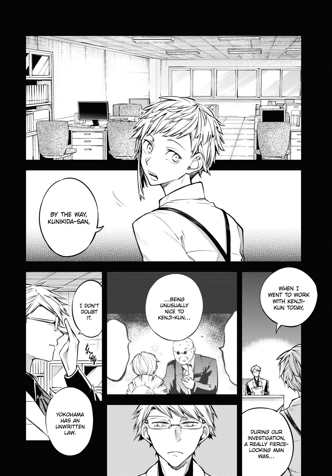 Bungou Stray Dogs Chapter 100.5 page 9 - Chapter 100.5: In the Pier of the Sky, Part 9 (Second Half)