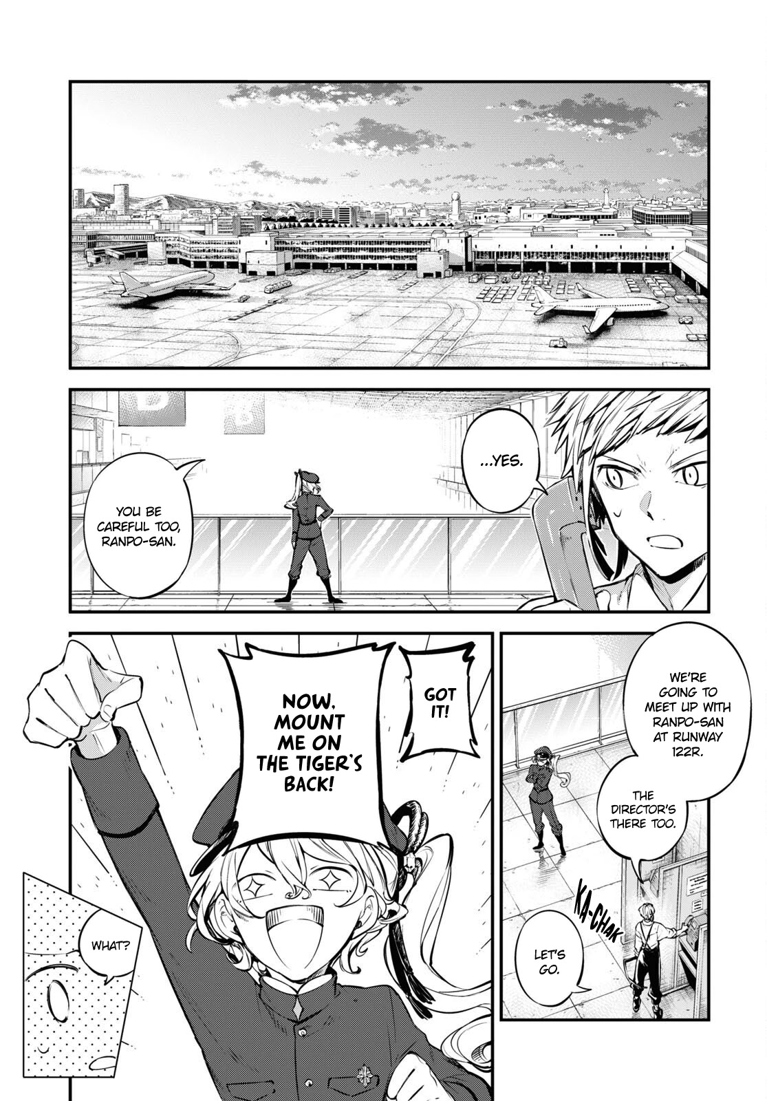 Bungou Stray Dogs Chapter 100 page 6 - Chapter 100: Port in the Sky, Part 9