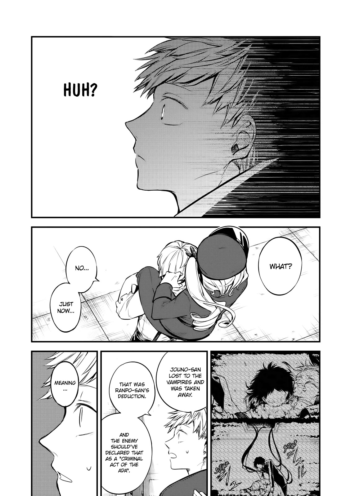 Bungou Stray Dogs Chapter 100 page 8 - Chapter 100: Port in the Sky, Part 9