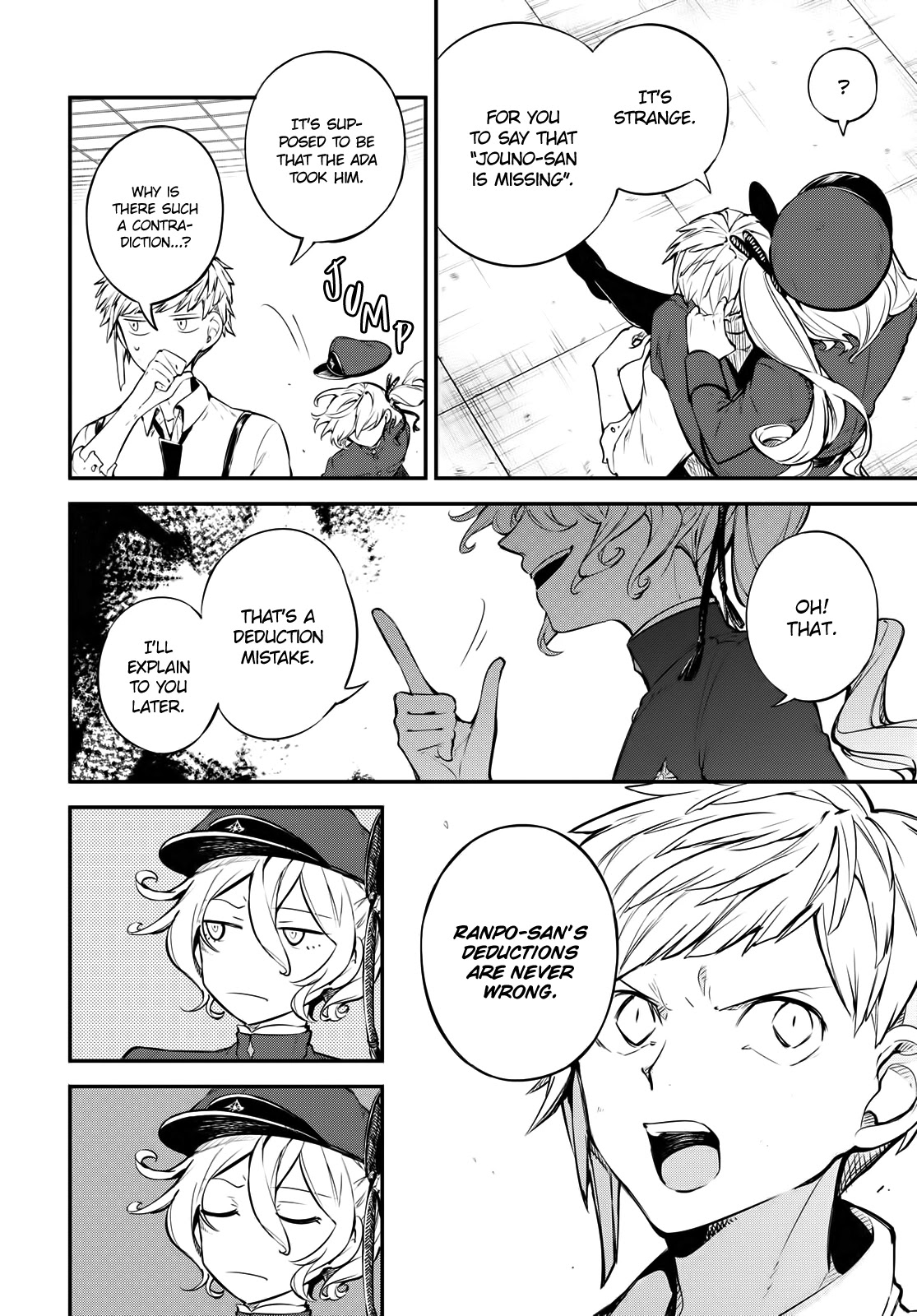 Bungou Stray Dogs Chapter 100 page 9 - Chapter 100: Port in the Sky, Part 9