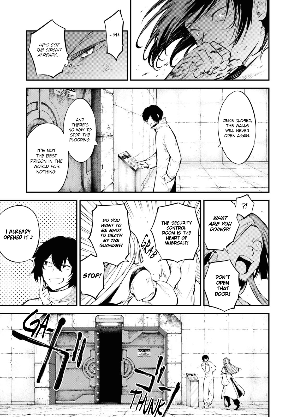Bungou Stray Dogs Chapter 101 page 14 - Chapter 101: Sinking to the Bottom