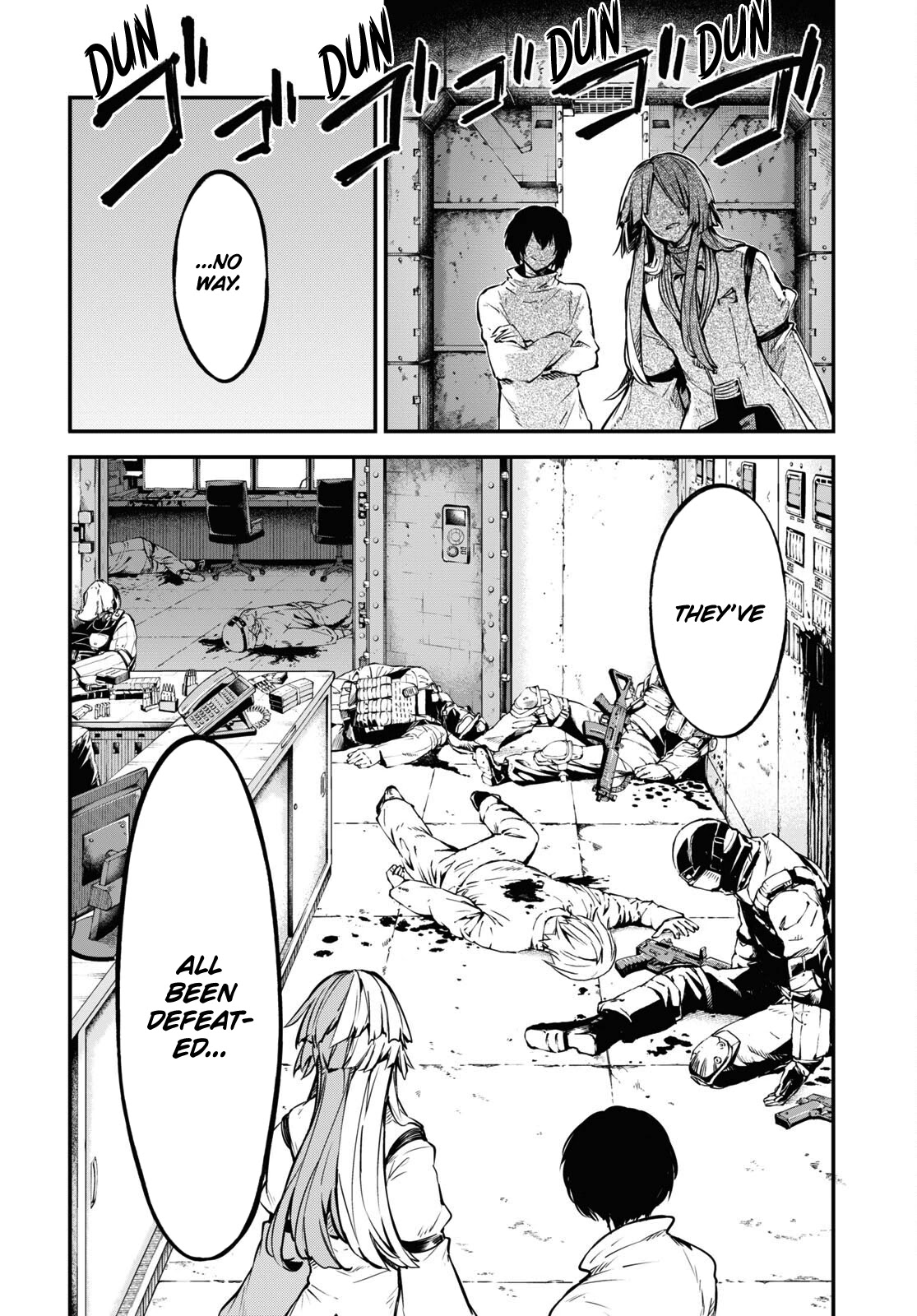 Bungou Stray Dogs Chapter 101 page 15 - Chapter 101: Sinking to the Bottom