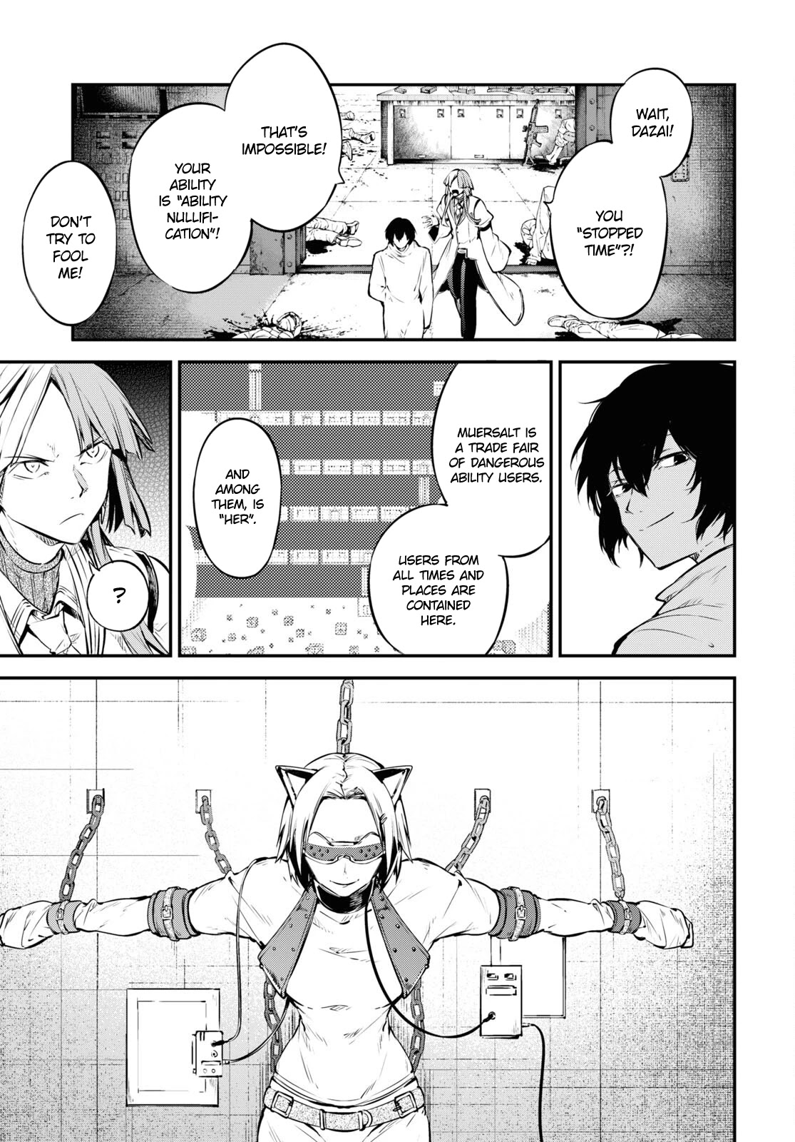 Bungou Stray Dogs Chapter 101 page 18 - Chapter 101: Sinking to the Bottom