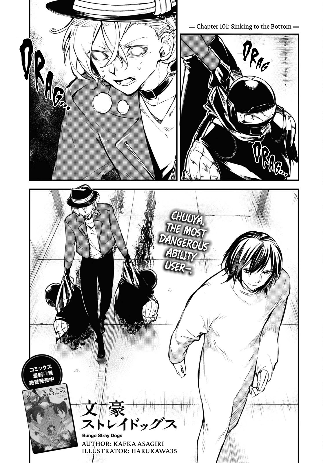 Bungou Stray Dogs Chapter 101 page 2 - Chapter 101: Sinking to the Bottom