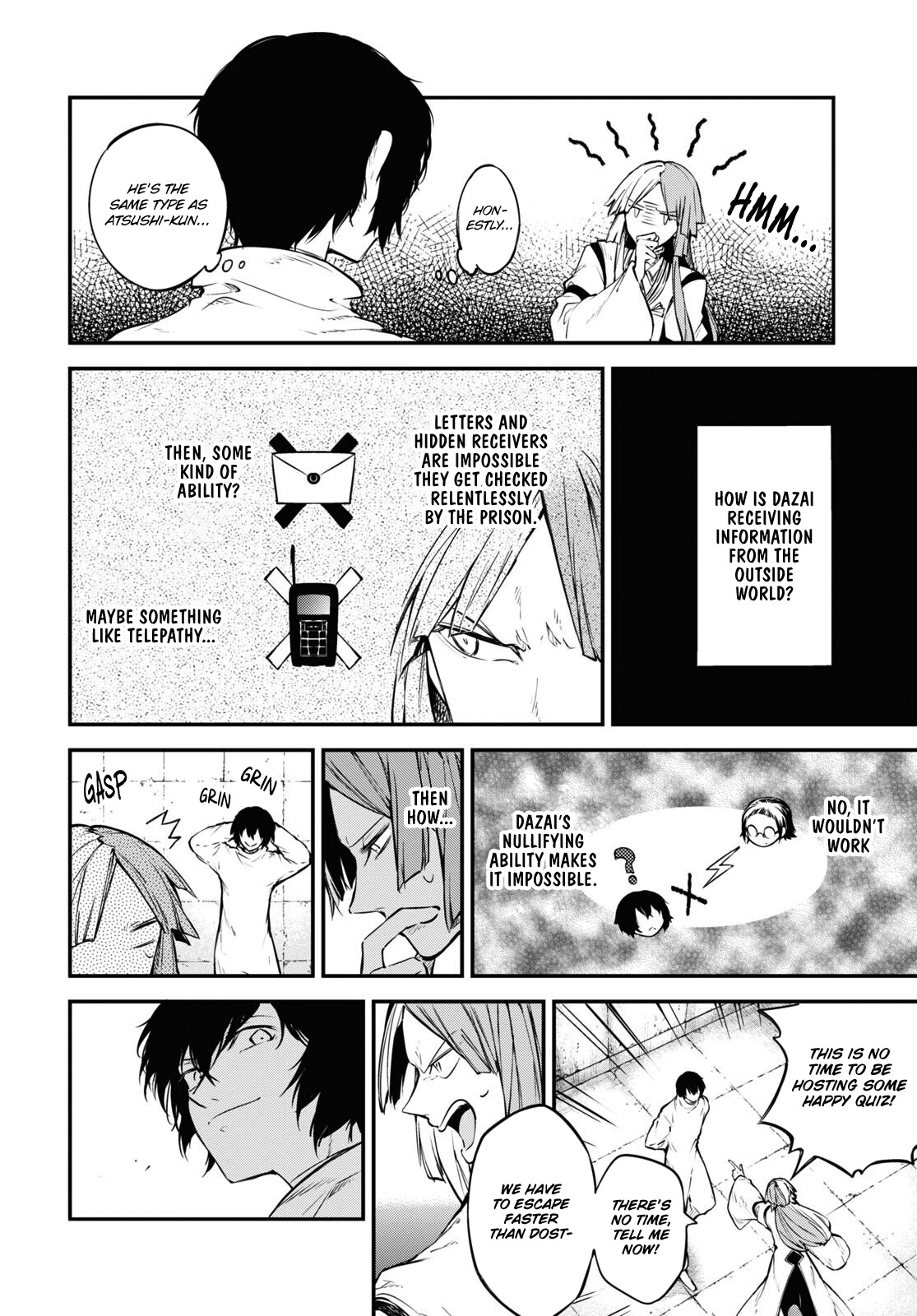 Bungou Stray Dogs Chapter 101 page 7 - Chapter 101: Sinking to the Bottom