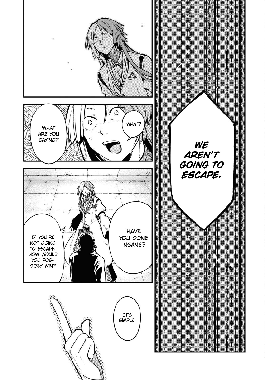 Bungou Stray Dogs Chapter 101 page 8 - Chapter 101: Sinking to the Bottom