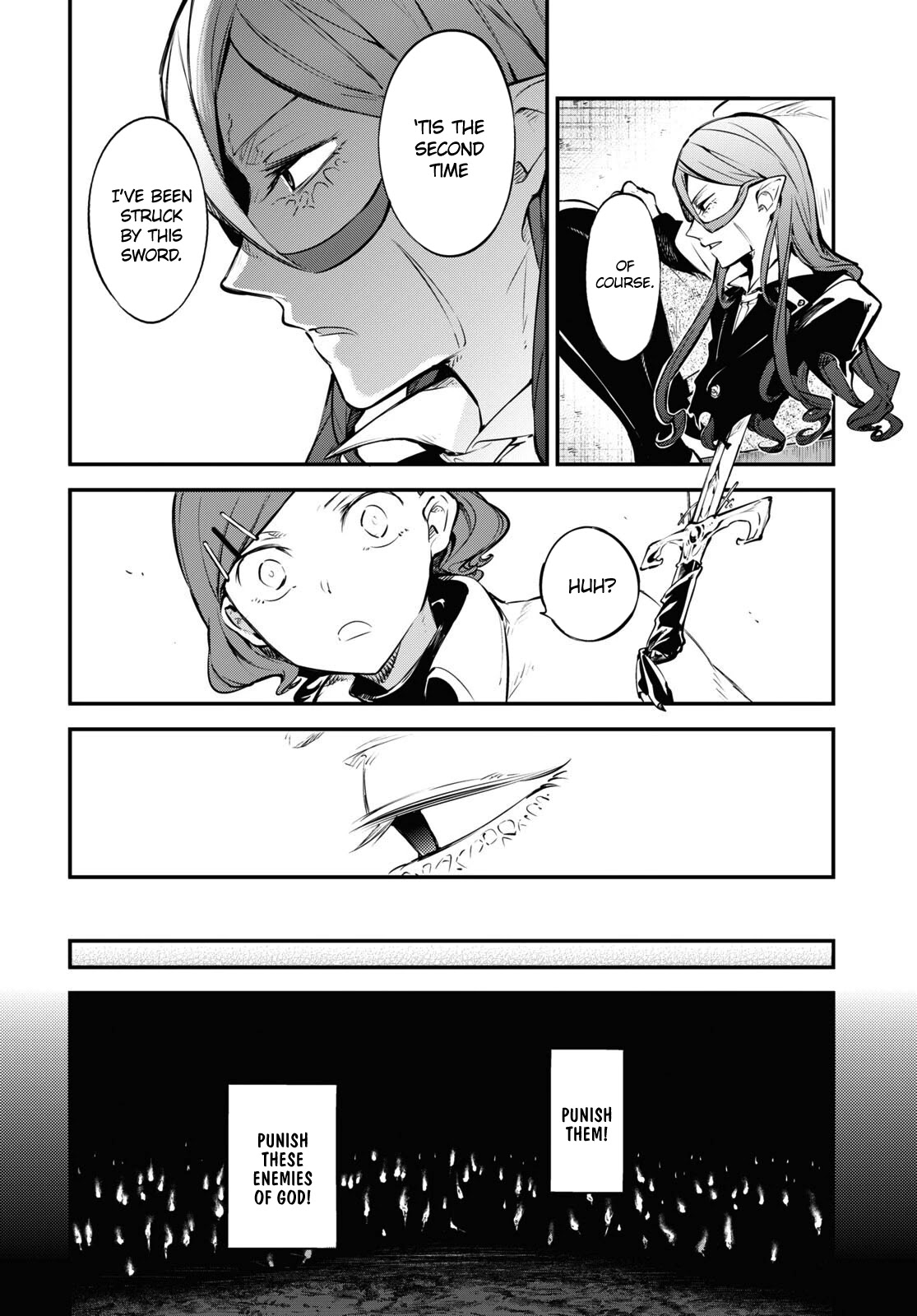 Bungou Stray Dogs Chapter 102 page 13 - Chapter 102: Beyond the Human Boundary, Part 1 (First Half)