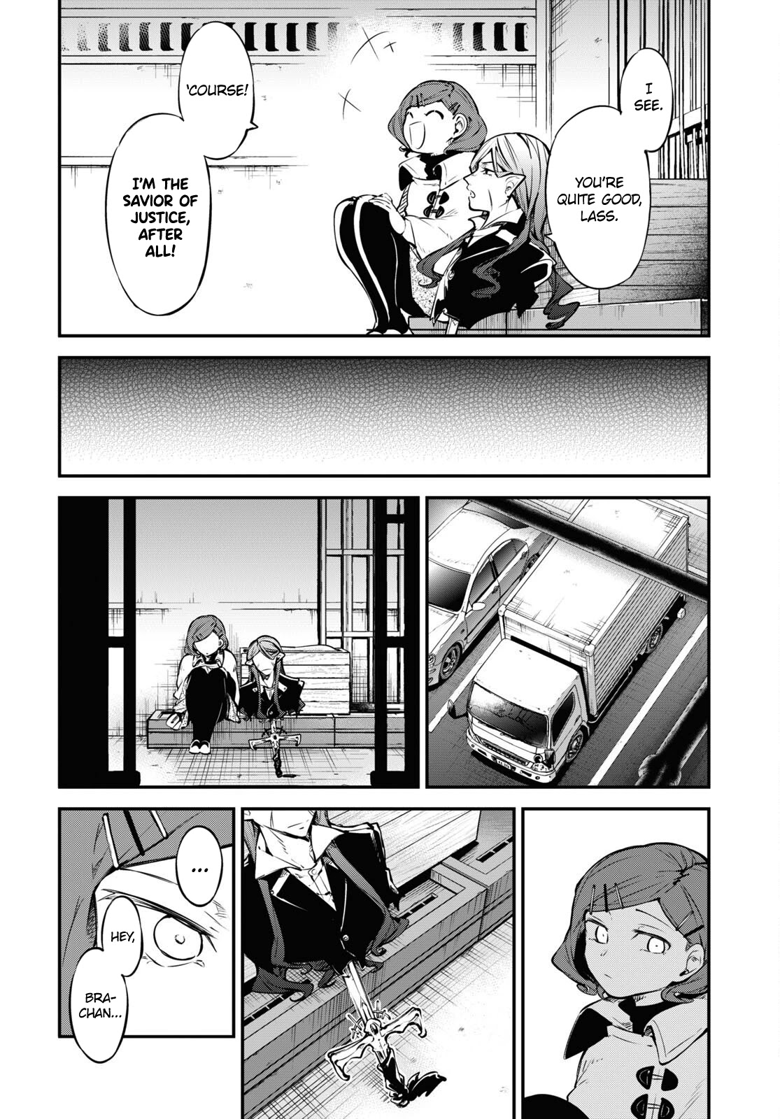Bungou Stray Dogs Chapter 102 page 5 - Chapter 102: Beyond the Human Boundary, Part 1 (First Half)