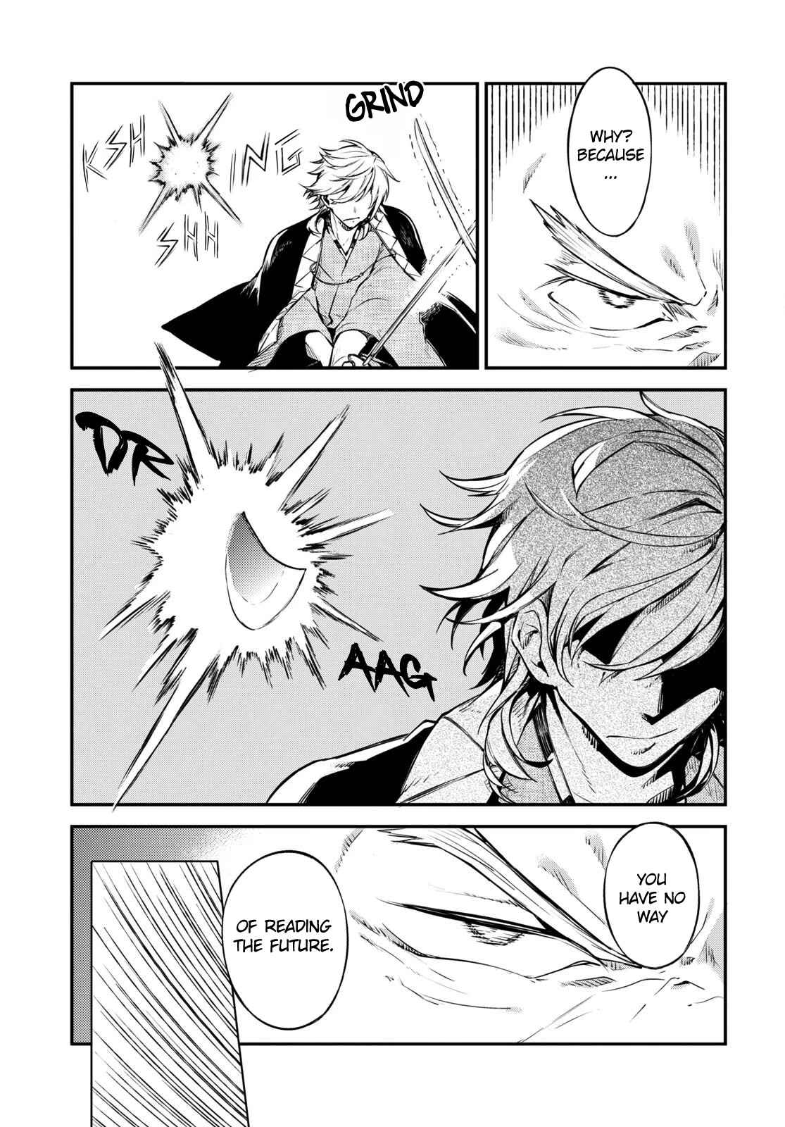 Bungou Stray Dogs Chapter 103.5 page 14 - Chapter 103.5: Wicked Realms Beyond Mankind, Part 2 Section 2