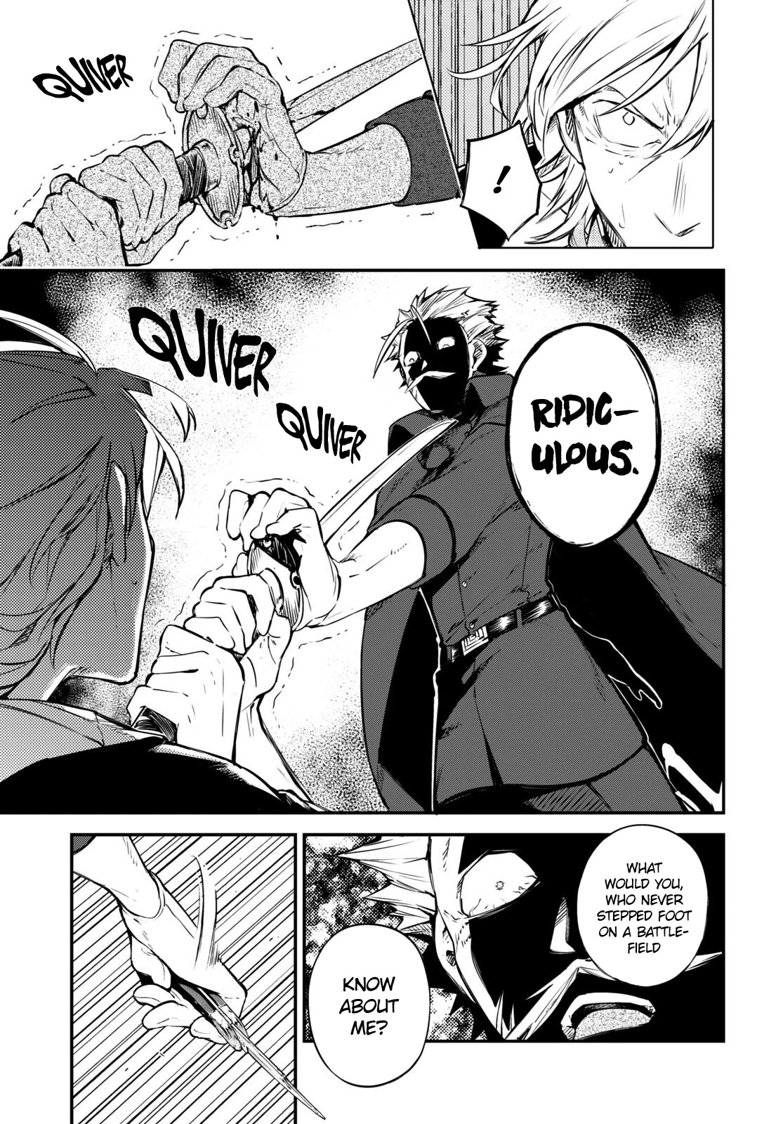 Bungou Stray Dogs Chapter 103.5 page 18 - Chapter 103.5: Wicked Realms Beyond Mankind, Part 2 Section 2