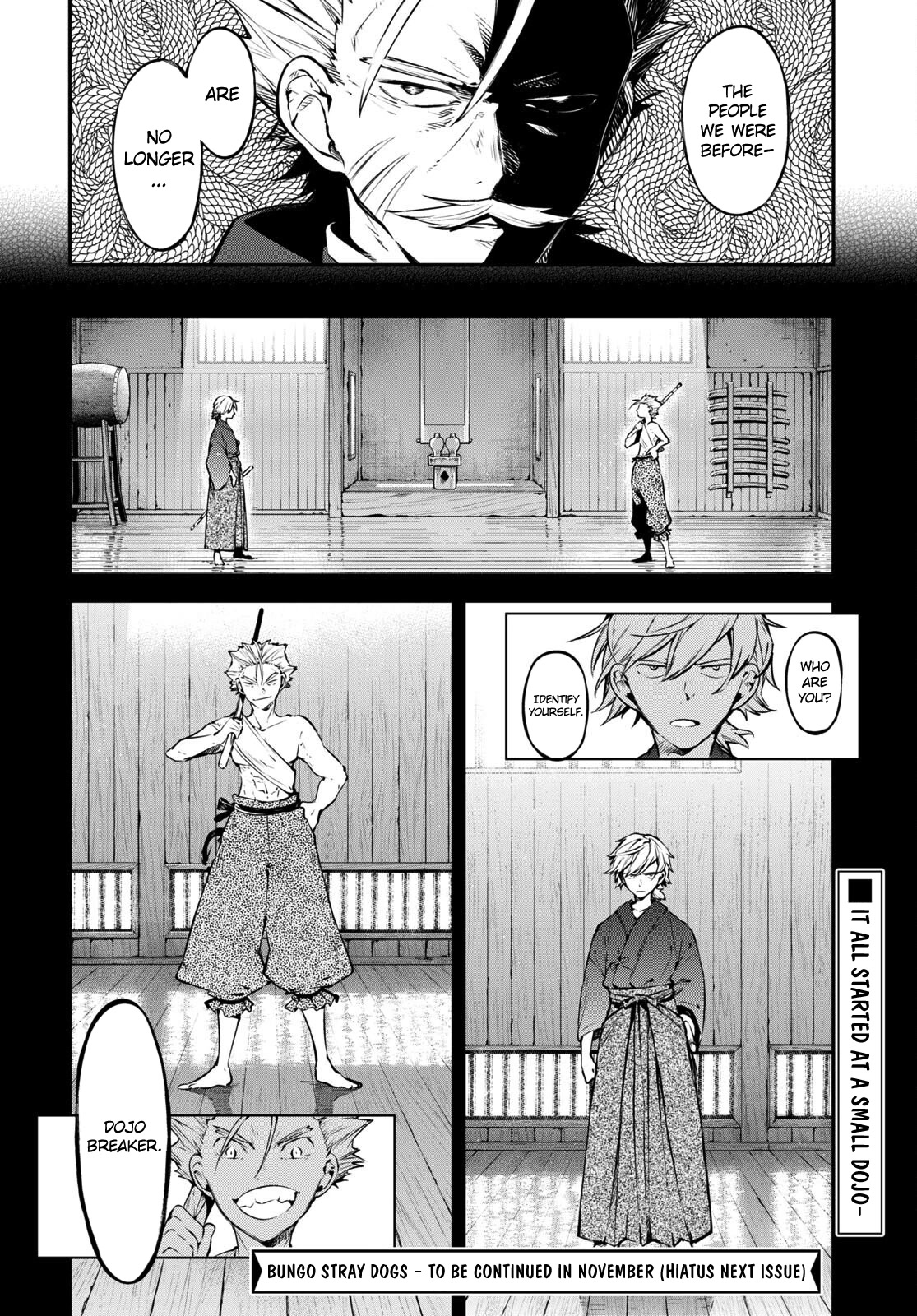 Bungou Stray Dogs Chapter 103.5 page 20 - Chapter 103.5: Wicked Realms Beyond Mankind, Part 2 Section 2