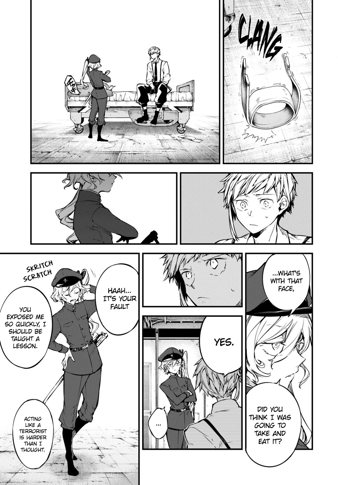 Bungou Stray Dogs Chapter 103.5 page 4 - Chapter 103.5: Wicked Realms Beyond Mankind, Part 2 Section 2