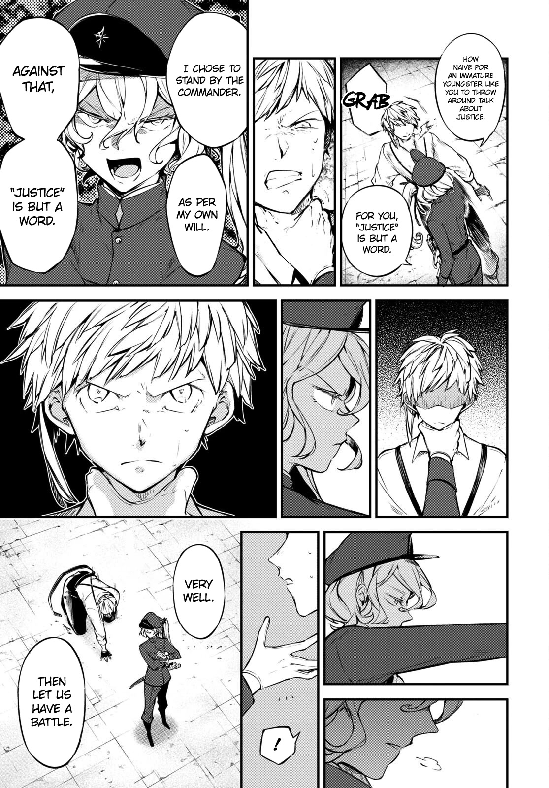 Bungou Stray Dogs Chapter 103.5 page 8 - Chapter 103.5: Wicked Realms Beyond Mankind, Part 2 Section 2