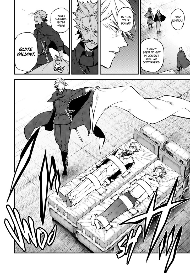 Bungou Stray Dogs Chapter 103 page 5 - Chapter 103: Wicked Realms Beyond Mankind, Part 2 Section 1