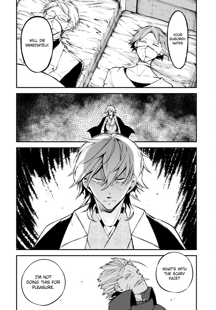 Bungou Stray Dogs Chapter 103 page 7 - Chapter 103: Wicked Realms Beyond Mankind, Part 2 Section 1