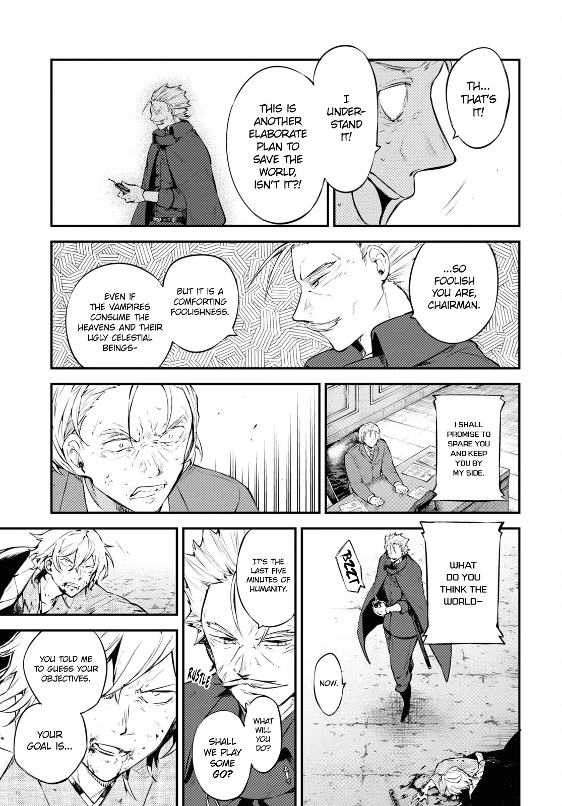 Bungou Stray Dogs Chapter 104.5 page 14 - Chapter 104.5: Two Fortunes Part 2