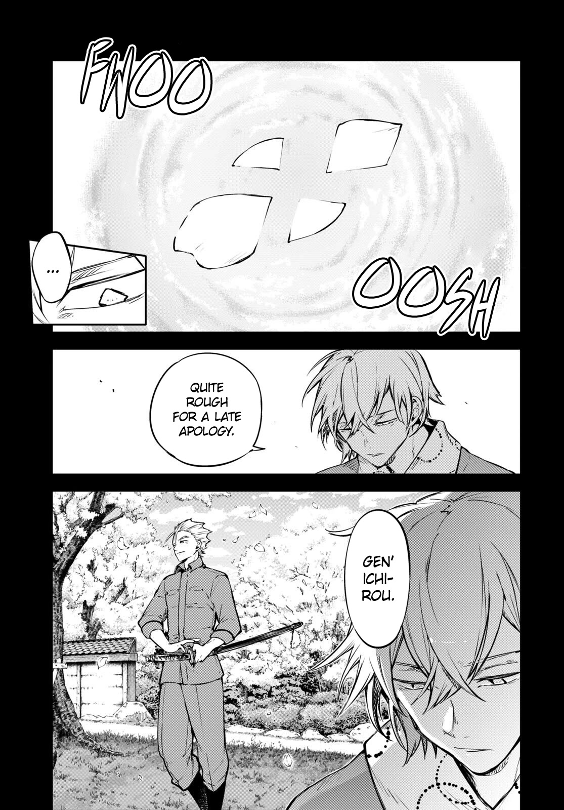 Bungou Stray Dogs Chapter 104 page 10 - Chapter 104: Two Fortunes
