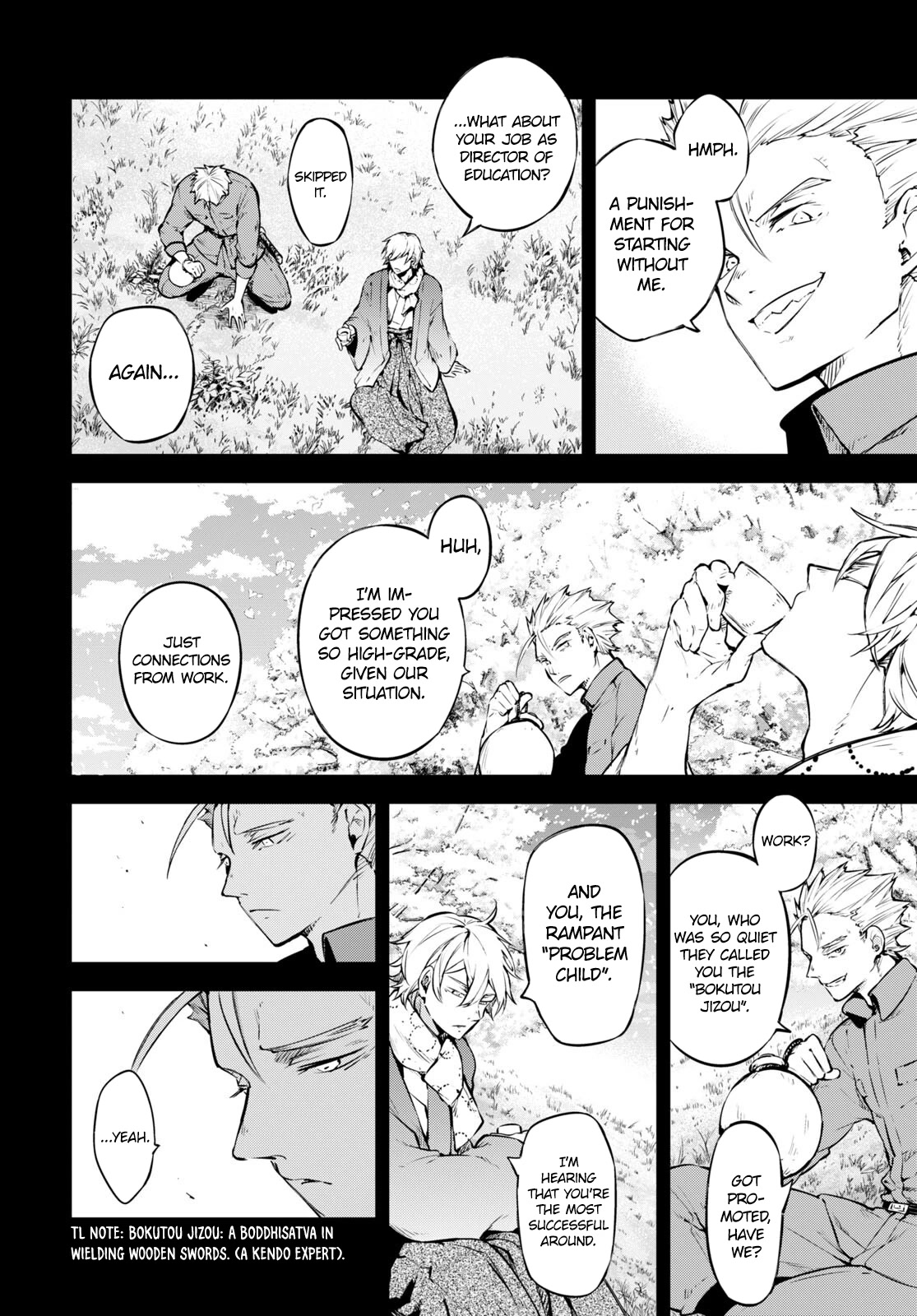 Bungou Stray Dogs Chapter 104 page 11 - Chapter 104: Two Fortunes