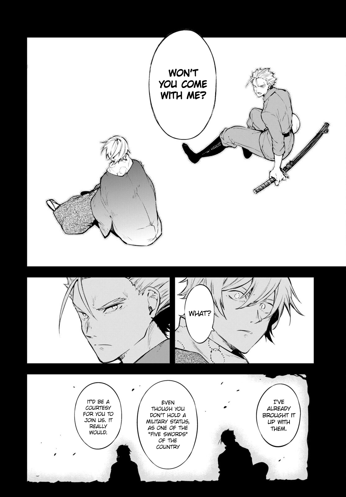 Bungou Stray Dogs Chapter 104 page 13 - Chapter 104: Two Fortunes