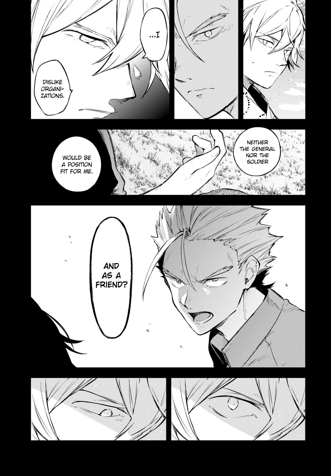 Bungou Stray Dogs Chapter 104 page 14 - Chapter 104: Two Fortunes