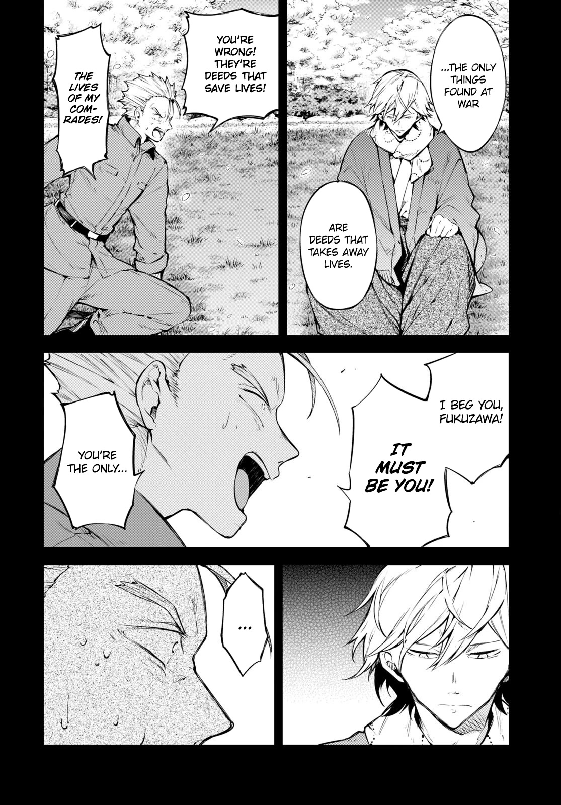 Bungou Stray Dogs Chapter 104 page 15 - Chapter 104: Two Fortunes