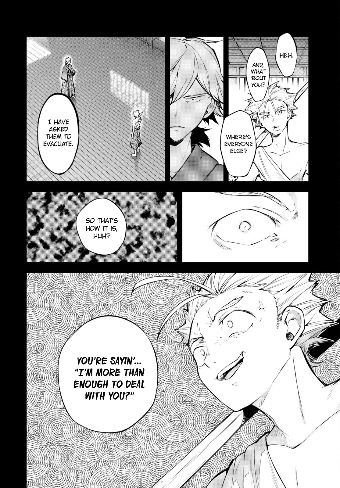 Bungou Stray Dogs Chapter 104 page 3 - Chapter 104: Two Fortunes