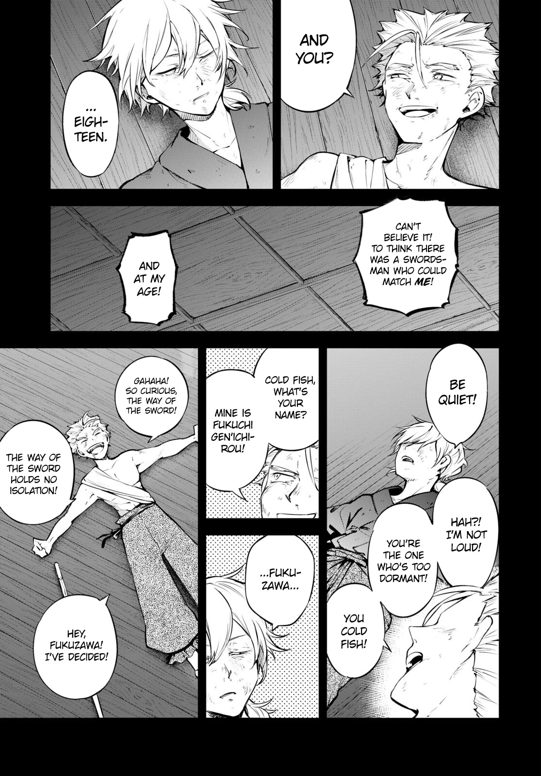 Bungou Stray Dogs Chapter 104 page 6 - Chapter 104: Two Fortunes